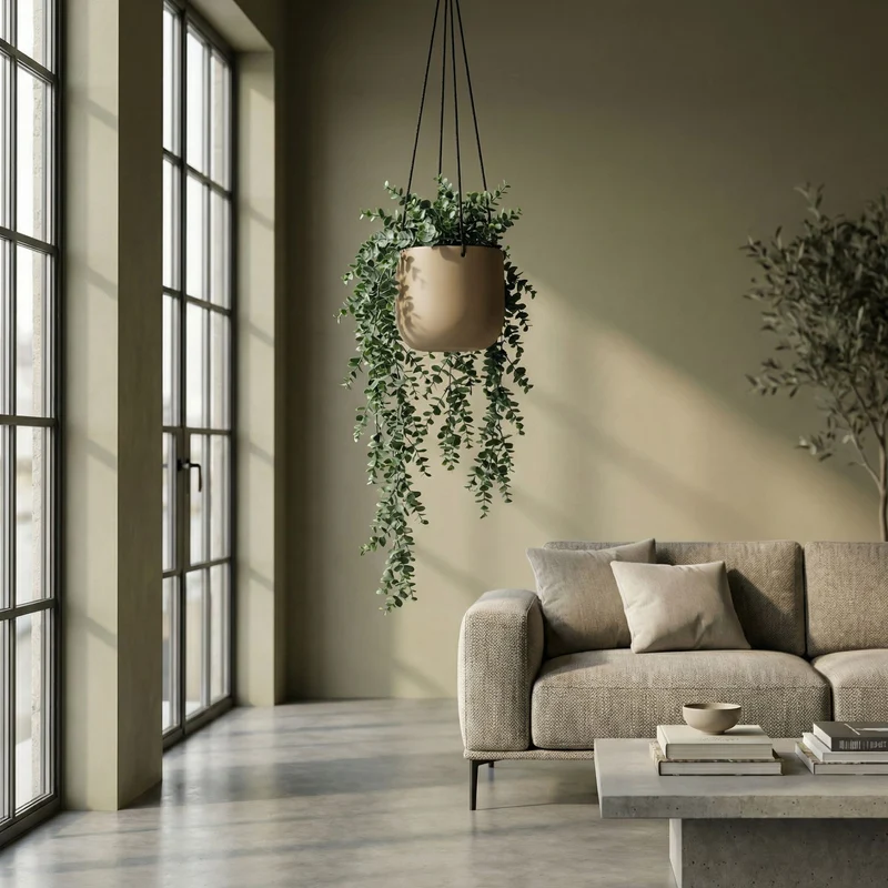 Artificial Eucalyptus - Hanging plant - 75 cm