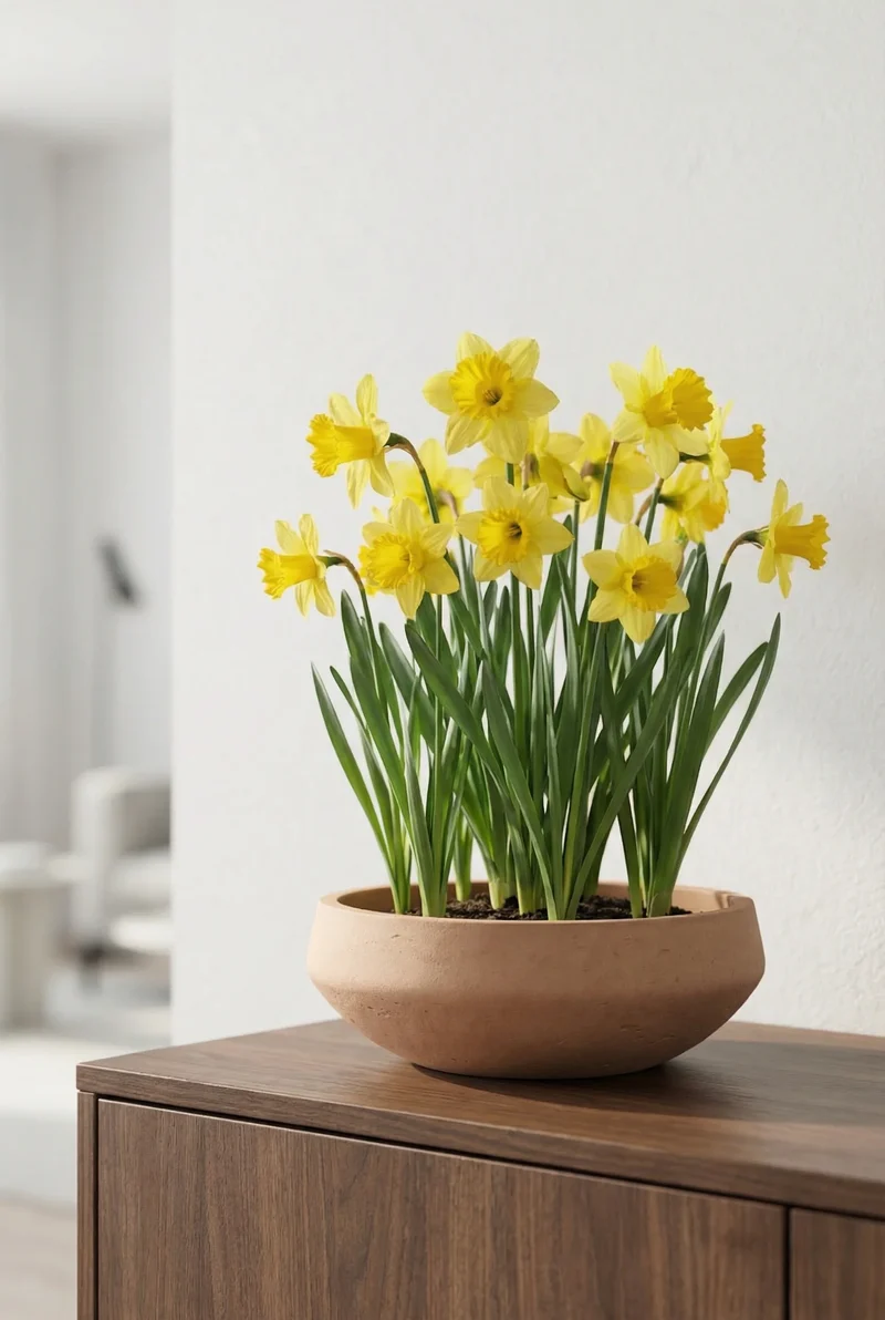 Vase Madu Terrakotta, wasserdicht aus glasfaserverstärktem Ton
