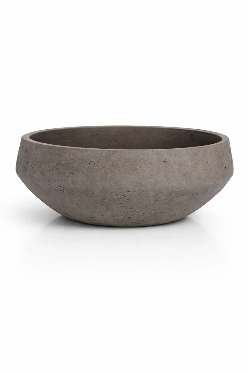 Vase Madu Mocha, wasserdicht aus glasfaserverstärktem Ton