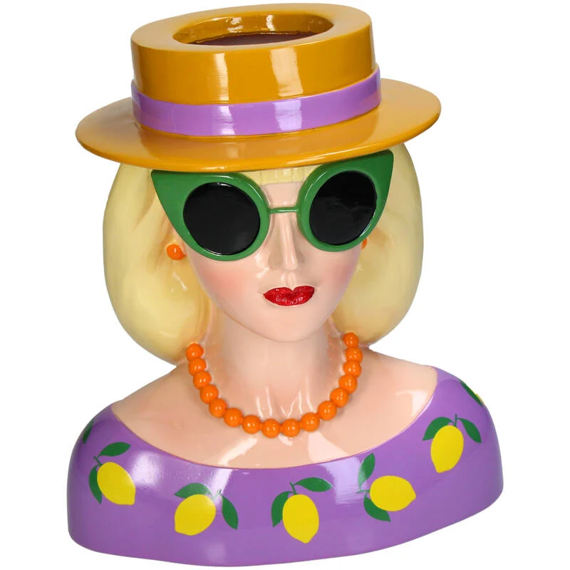 Vase fashion lady Isa - multicolour ↑ 29 cm