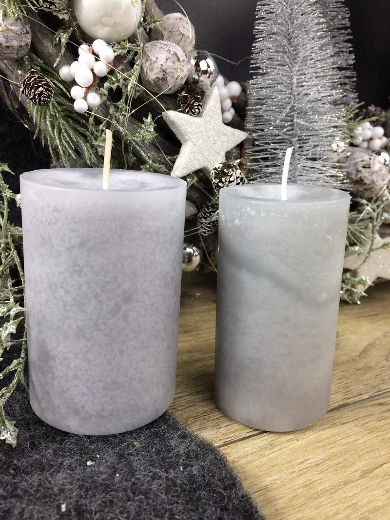 Ersatzkerzen für Adventskranz – Stumpenkerzen passend