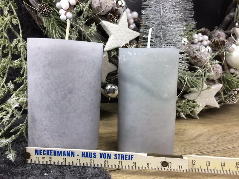 Ersatzkerzen für Adventskranz – Stumpenkerzen passend
