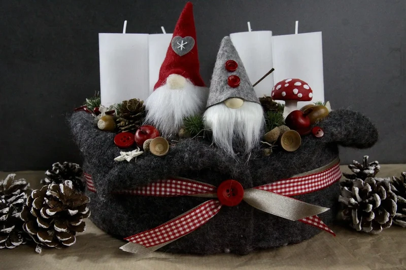 Ersatzkerzen für Adventskranz – Stumpenkerzen passend