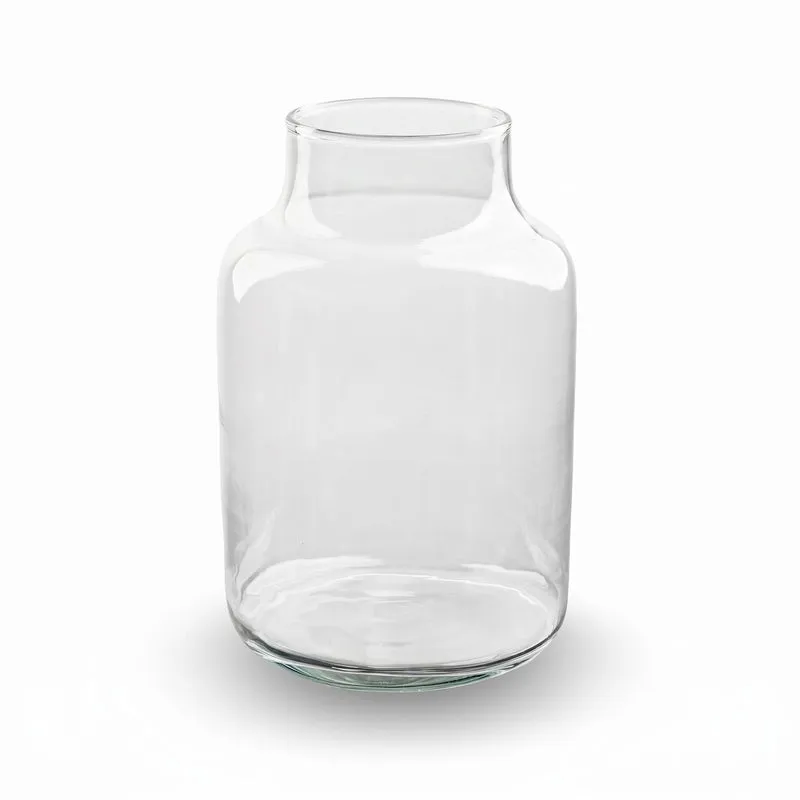 Bottle 'Milky' - Recycled Glass Ø 21,5 cm ↑ 30 cm