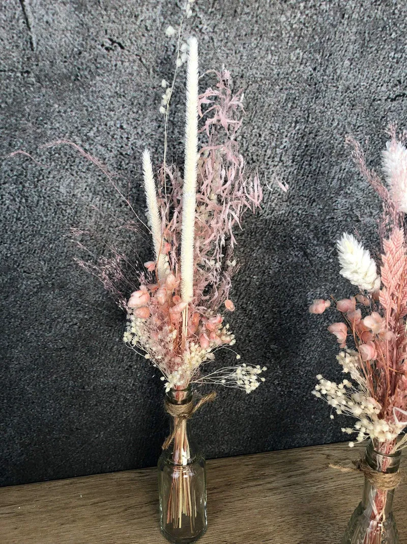 Strauß Trockenblumen Eukalyptus Vase – natürliche Innenraumdeko