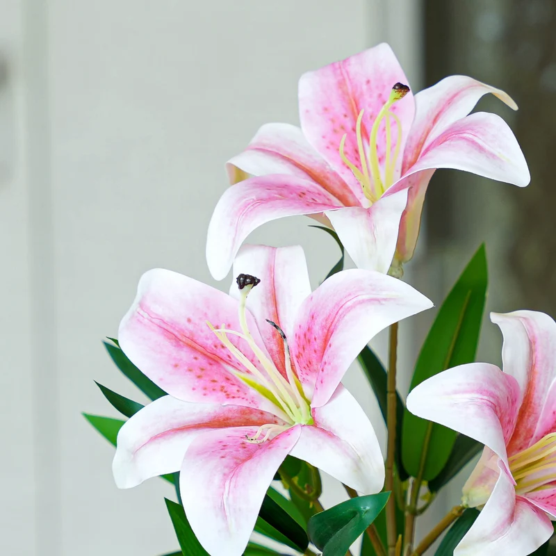 Lily mix - 3 pcs - Artificial Plants - Bundle set