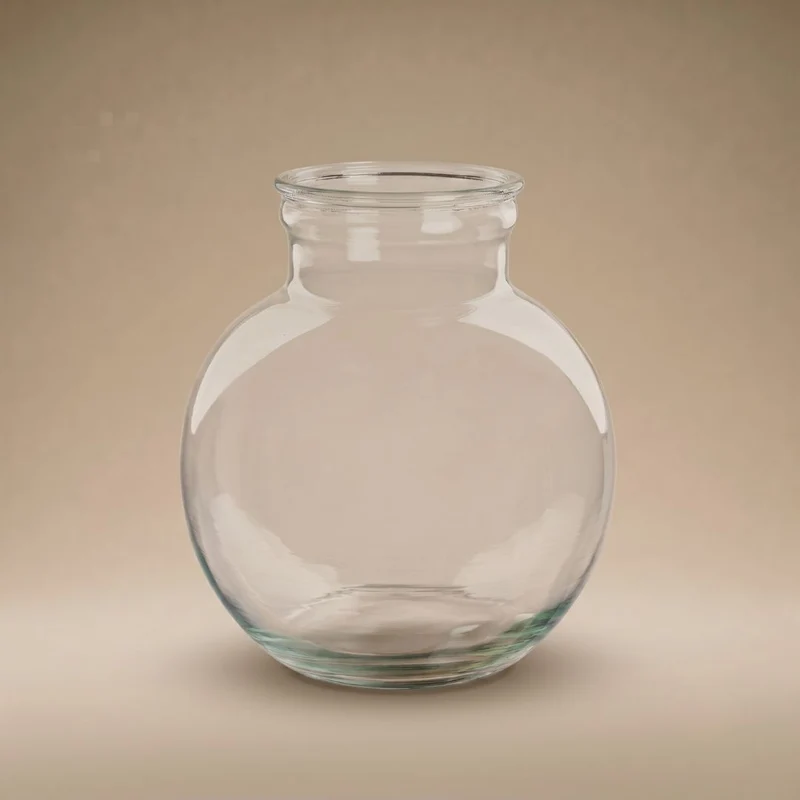 Bottle 'Teddy' - Recycled Glass Ø 25 cm ↑ 26.5 cm