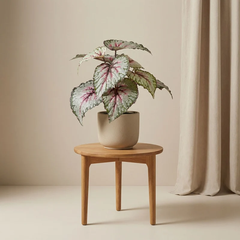 Begonia 26 cm - Potted - Artificial plant - UV - Indoor & Outdoor