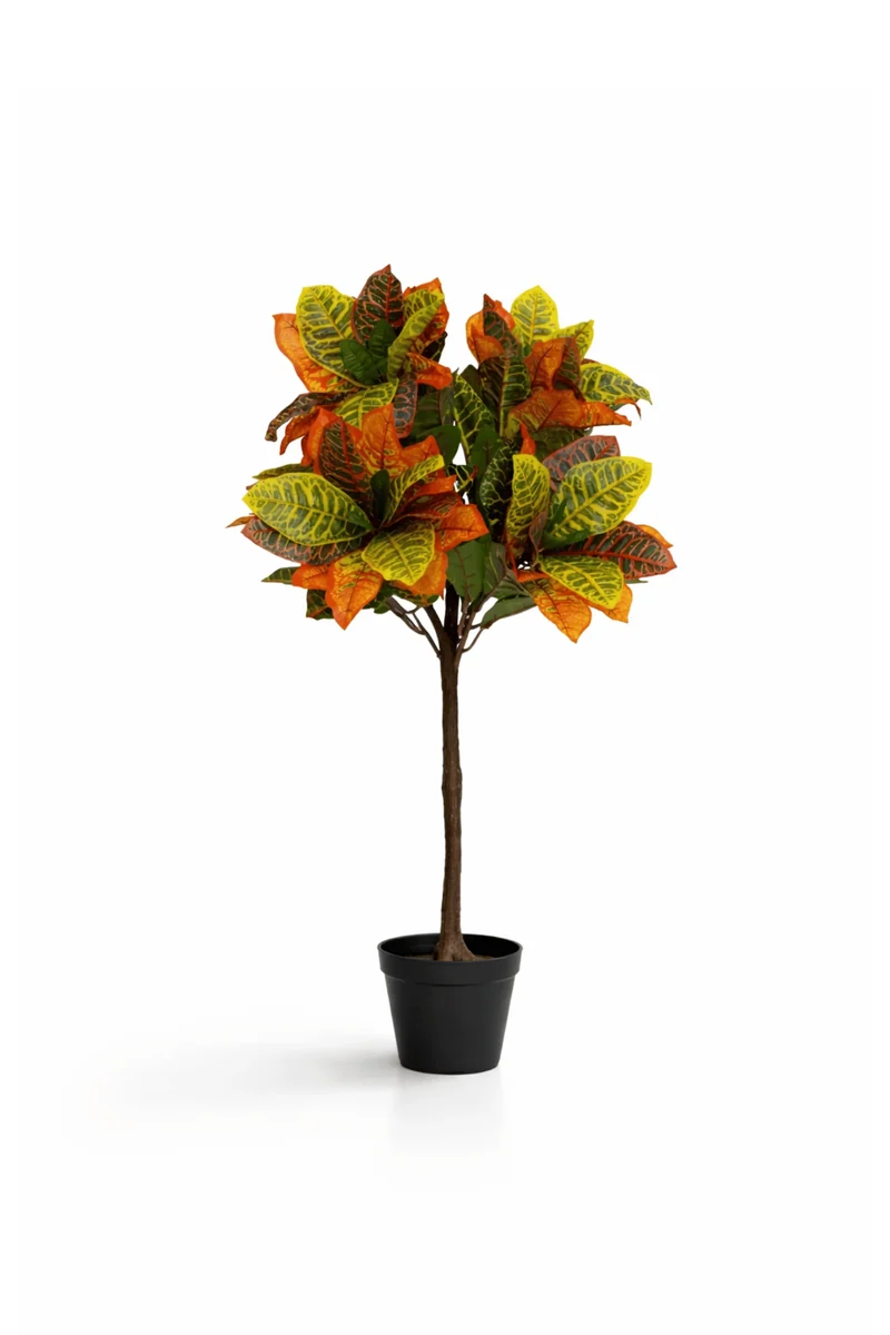 Codiaeum Wunderstrauch künstlich, H: 80cm