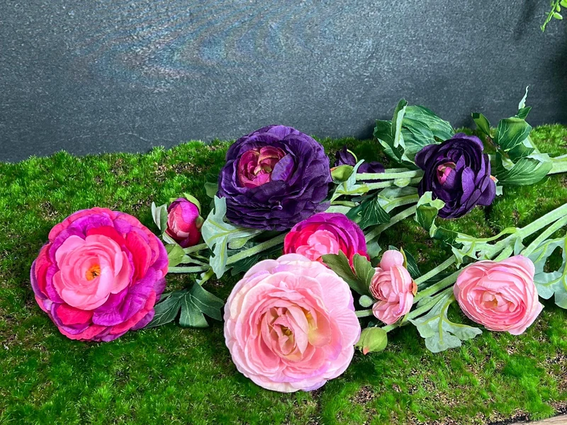 Seidenblumen Ranunkel – künstliche Ranunkeln hochwertig & naturgetreu