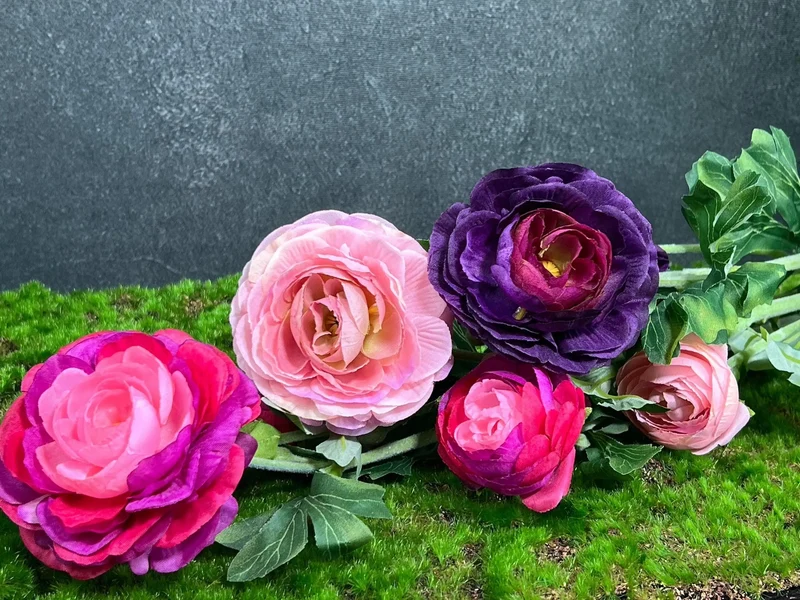 Seidenblumen Ranunkel – künstliche Ranunkeln hochwertig & naturgetreu