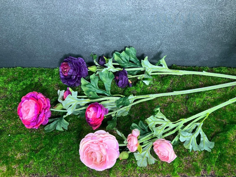 Seidenblumen Ranunkel – künstliche Ranunkeln hochwertig & naturgetreu