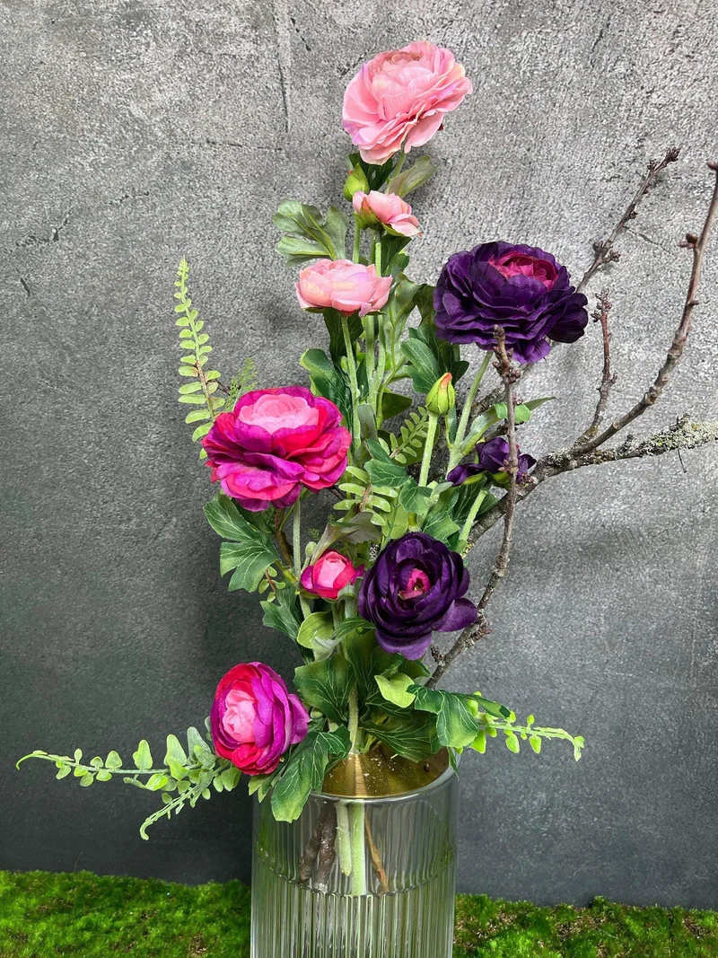 Seidenblumen Ranunkel – künstliche Ranunkeln hochwertig & naturgetreu