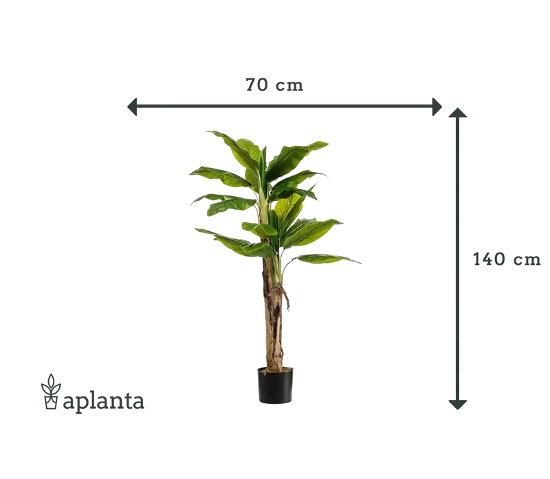 Künstlicher Bananenbaum – Maliora | 140 cm