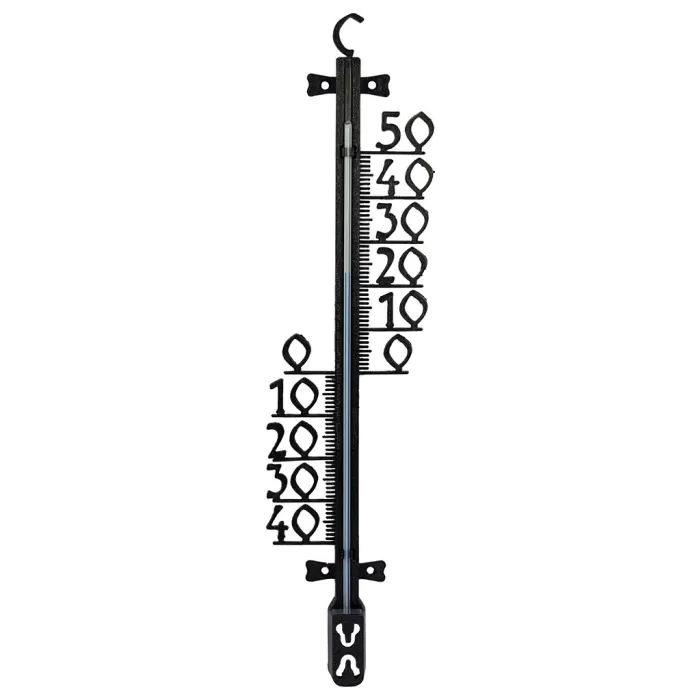 Outdoor Thermometer - Durable Plastic Design - 47 cm or 25 cm