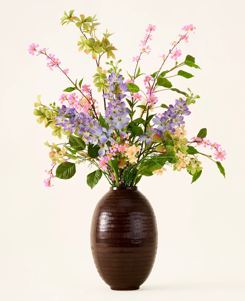Zijden kunstbloemen boeket Sky Kiss