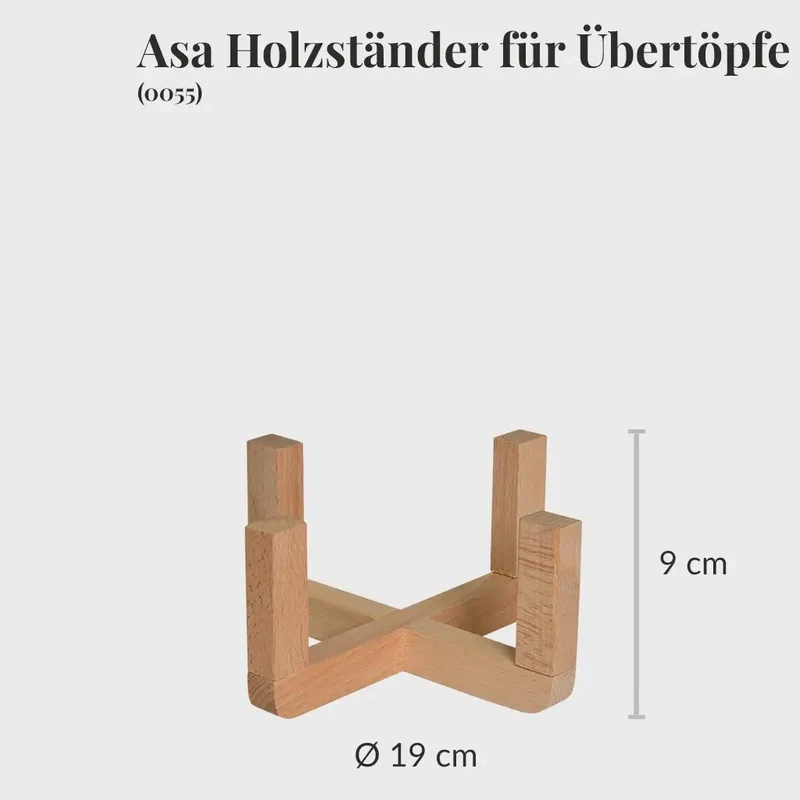 Asa Holzständer für Übertöpfe