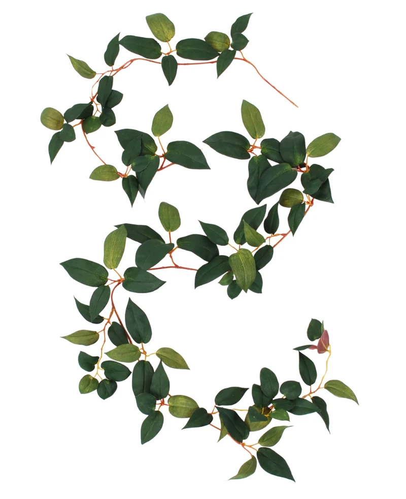Kunst Tradescantia Slinger Groen 180 cm