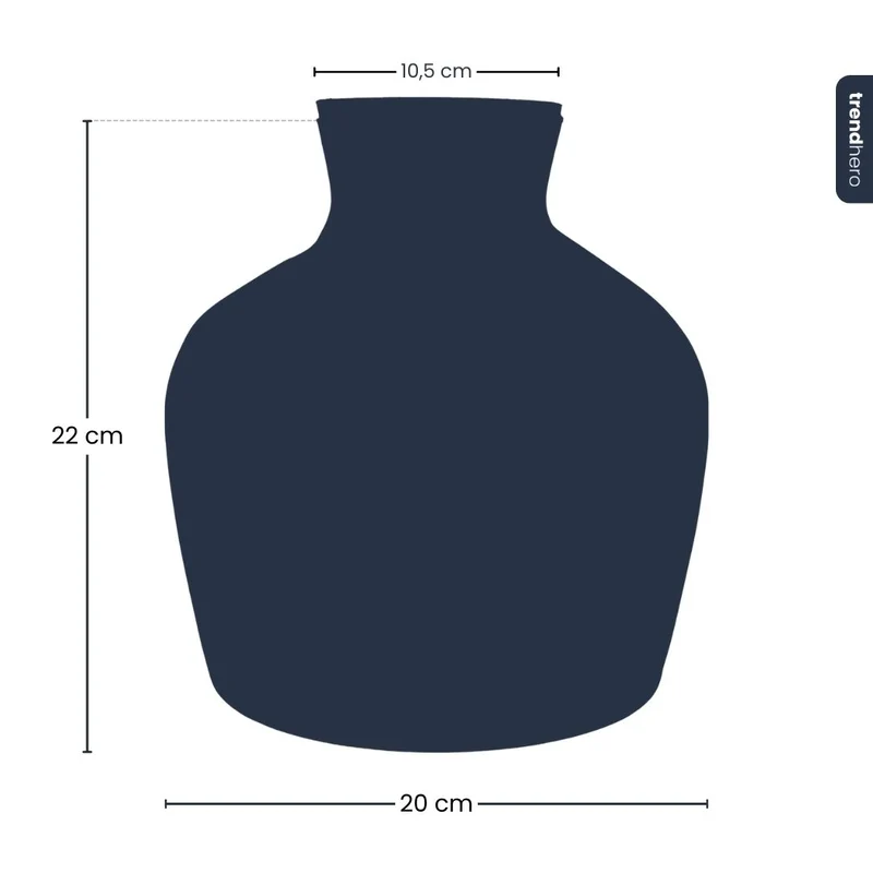 Terrarium bottle 'Little Joe' - Incl. LED cork - Closed terrarium Ø 20 cm ↑ 22 cm