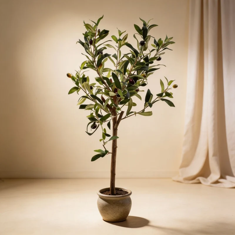Olive Mini Tree in Pot 65cm – Artificial Plant