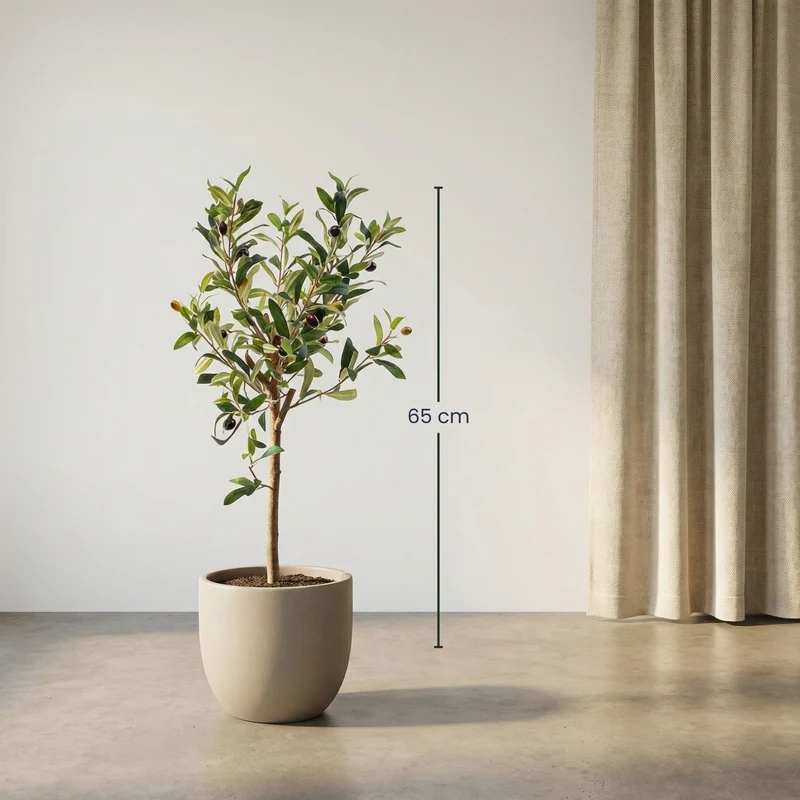 Olive Mini Tree in Pot 65cm – Artificial Plant