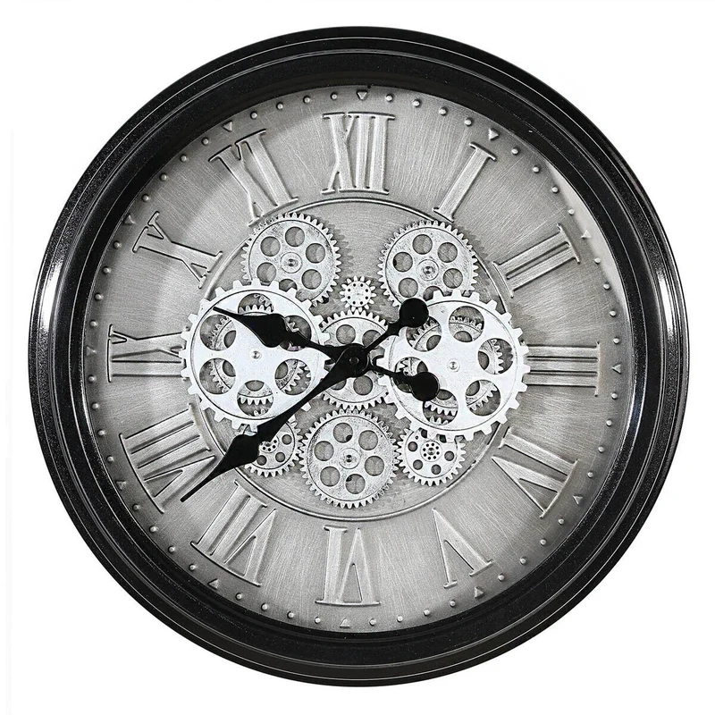 Wanduhr "Factona" mit beweglichen Zahnräder Ø 53cm