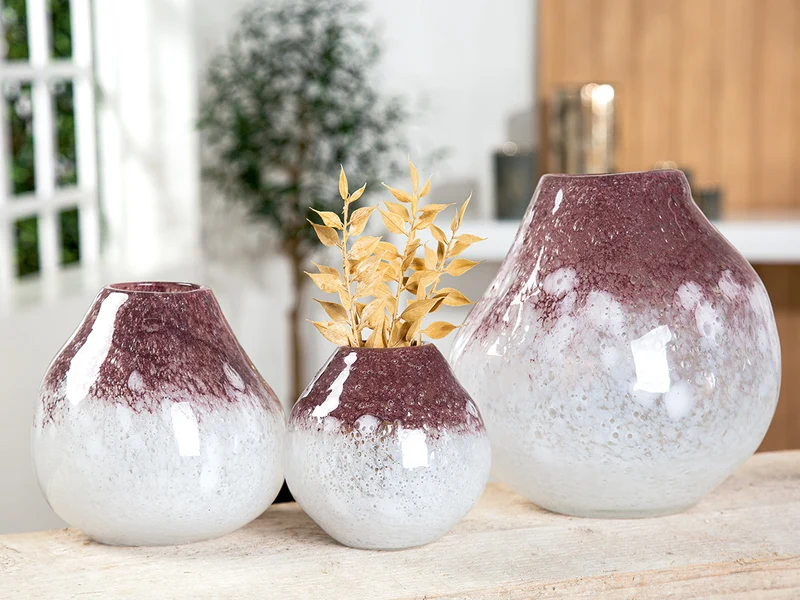 Gilde Glas Vase "Vidrio"