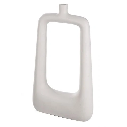 Hochwertige Aluminium Vase H: 41,5cm