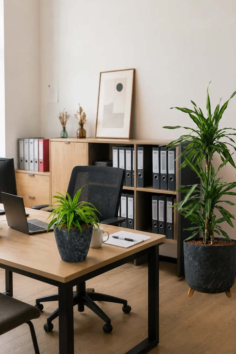 Leasing Basic Büropflanzen - 3er Set Palmen