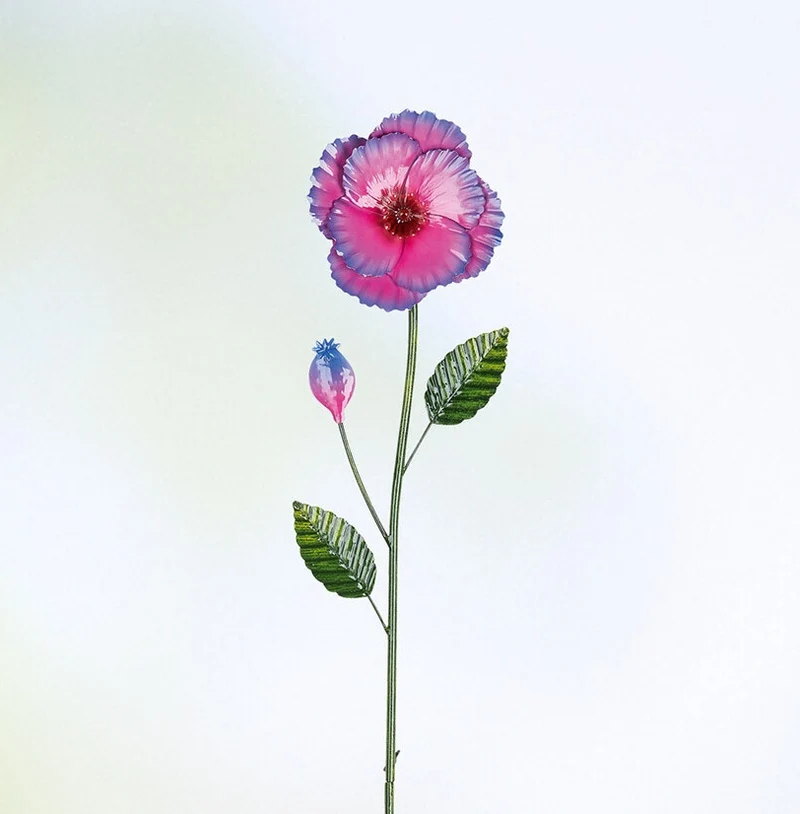 Gartenstecker Blume H: 105cm