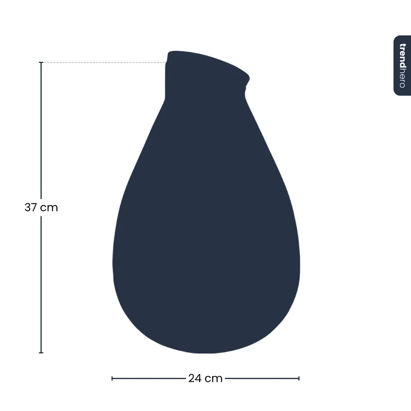 Terrarium bottle 'Drop XL' with cork - Closed terrarium Ø 29 cm ↑ 37 cm