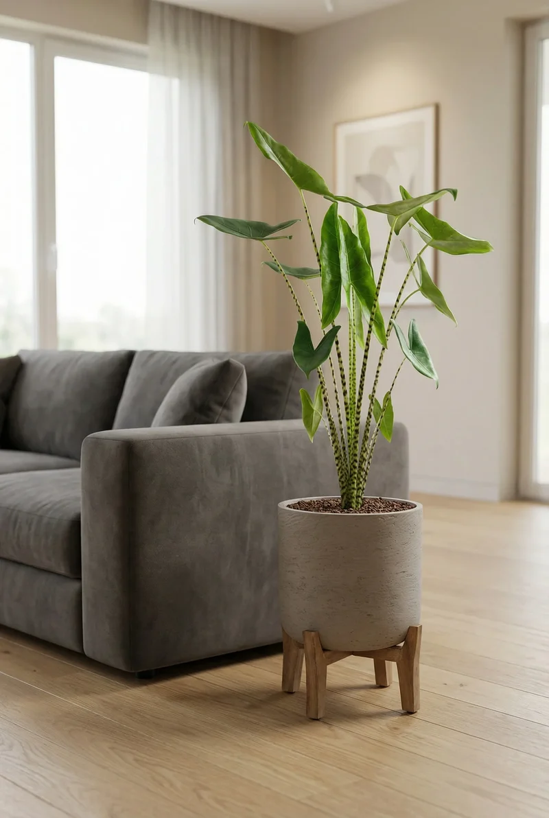 Alocasia Zebrina - Elefantenohr