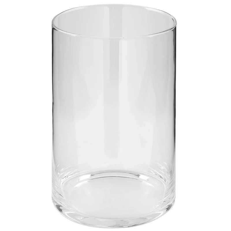 GLASZYLINDER Glaszylinder mit Boden transparent