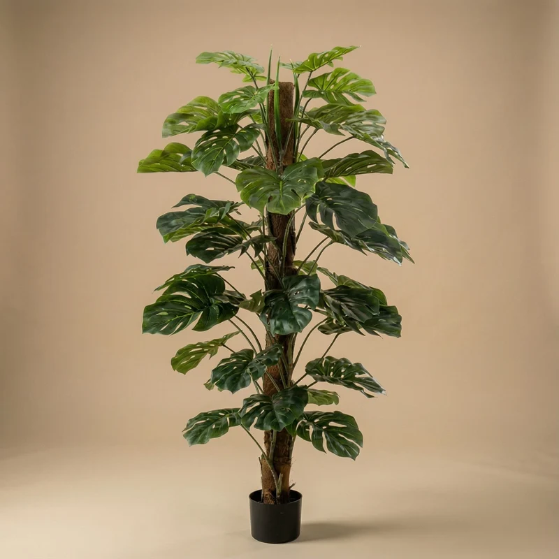 Monstera on pole 150 cm - Artificial plant