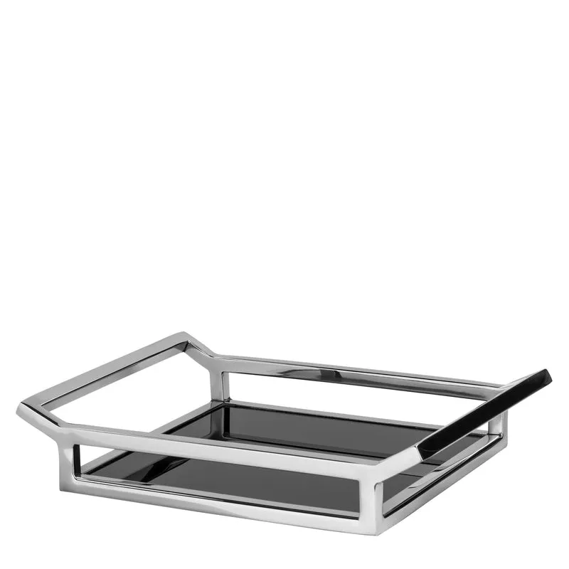 PIANO Tablett silber