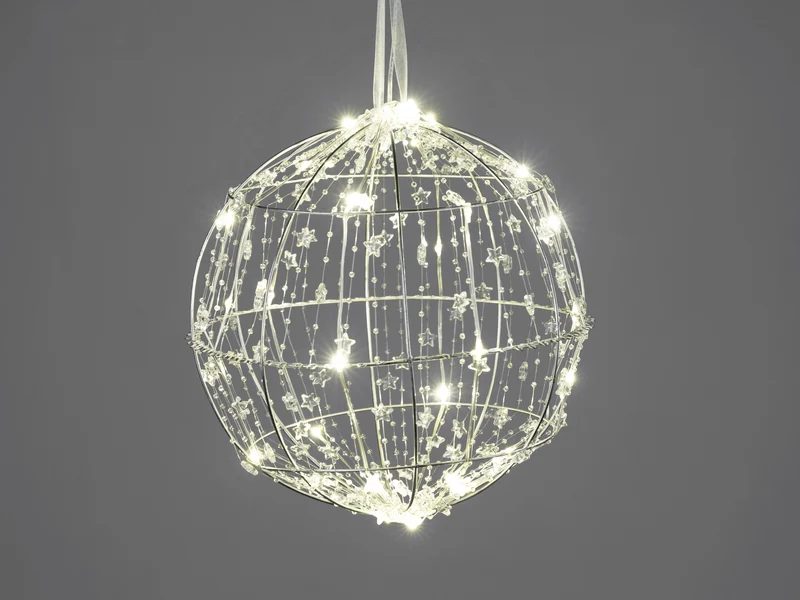 Deko-Kugel Ø 20cm mit LED + Timer