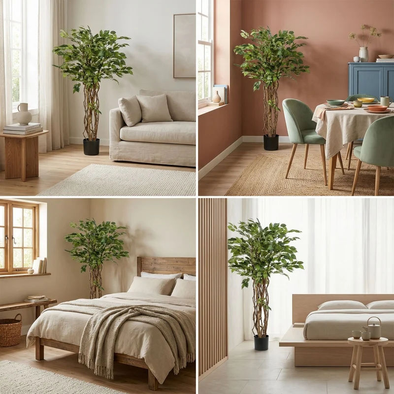 Ficus Liana Tree 140cm - Artificial Plant