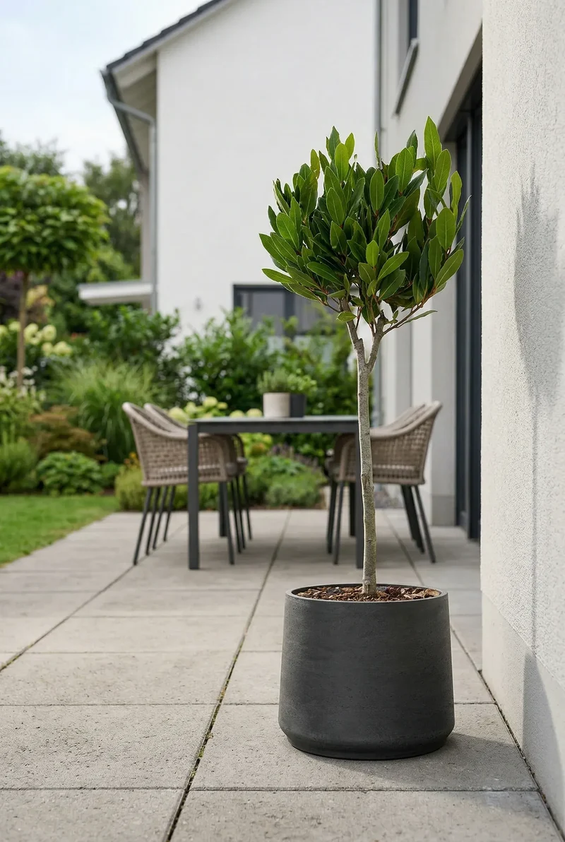 Echter Lorbeer auf Stamm - Laurus Nobilis