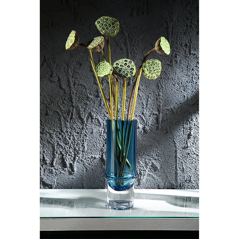 GLENDA Vase blau