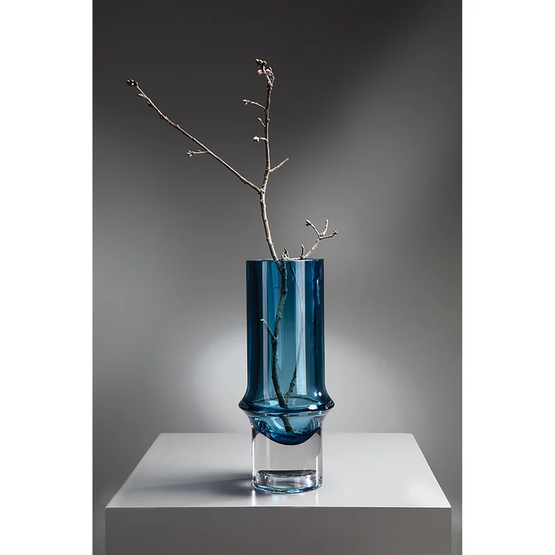 GLENDA Vase blau