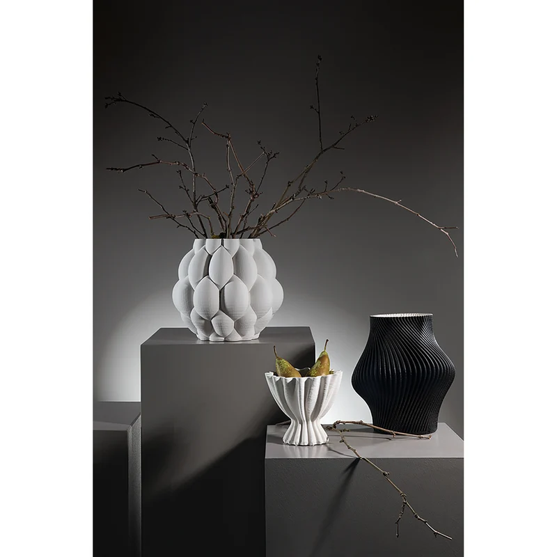 JANNE Vase off white