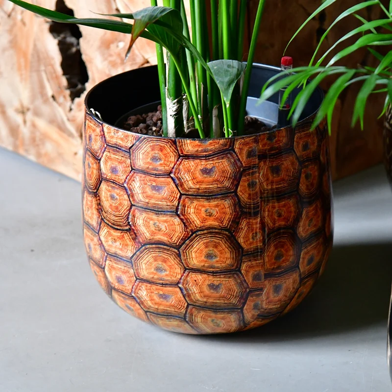 Animalprint Metalltopf 32cm