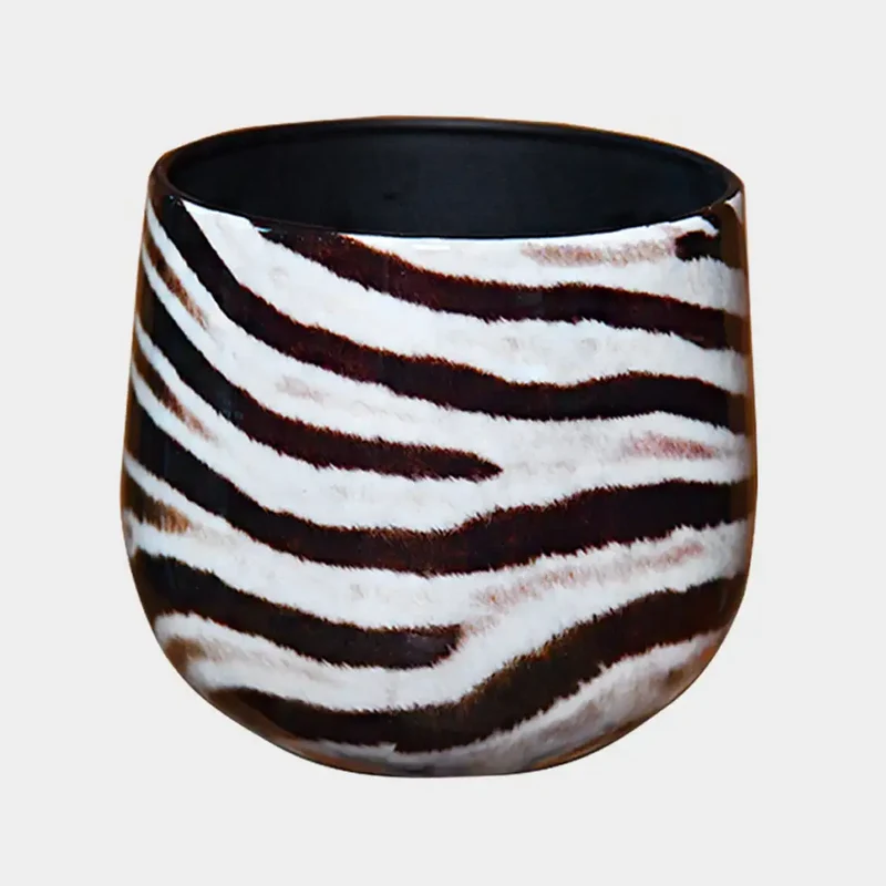 Animalprint Metalltopf 32cm