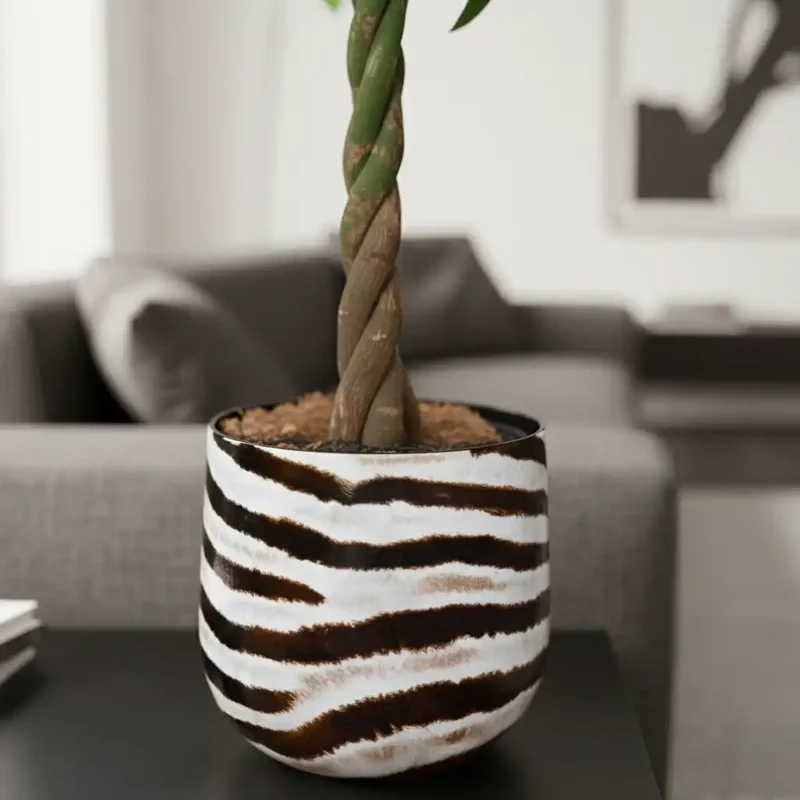 Animalprint Metalltopf 25cm
