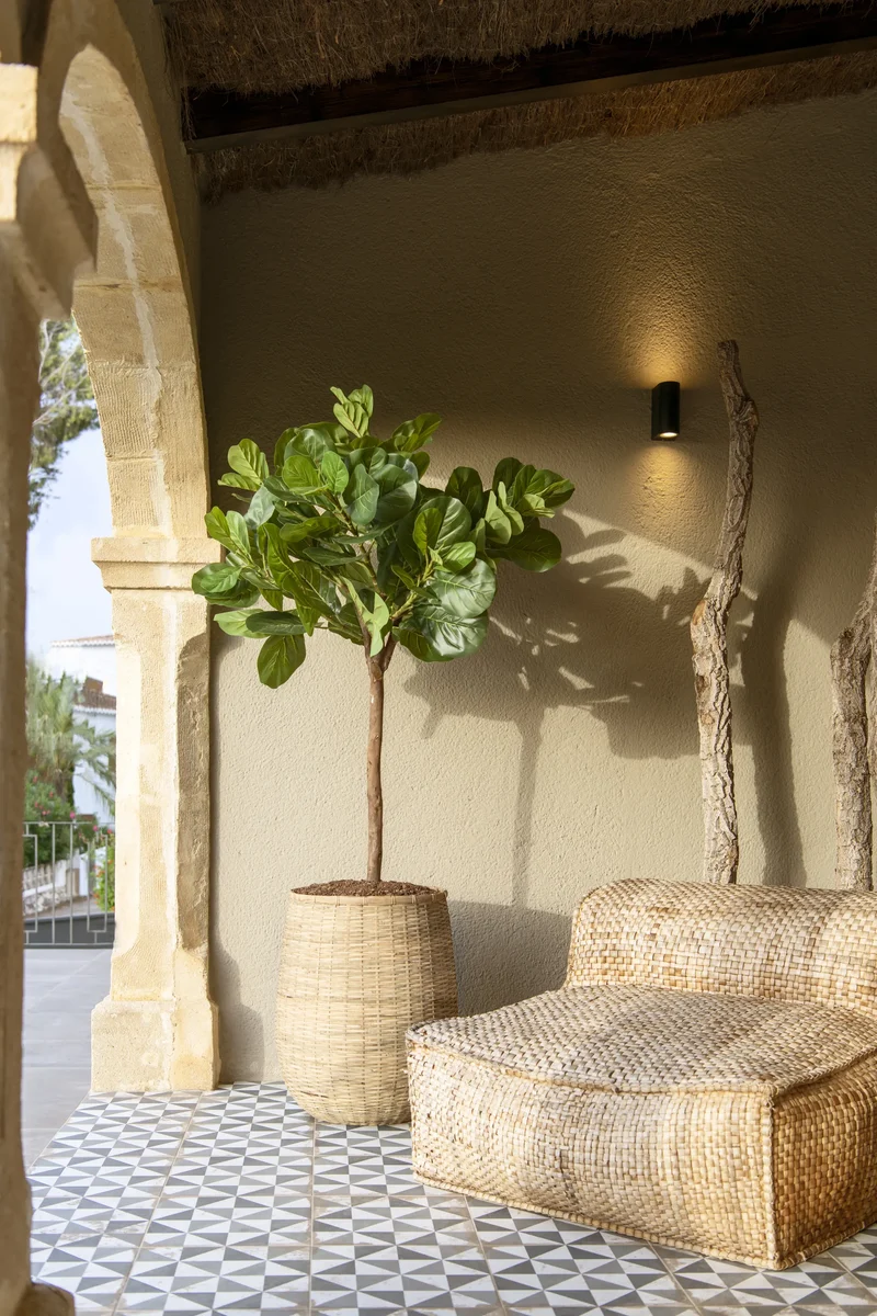 Ficus Lyrata künstlich – Geigenfeige, H: 180cm