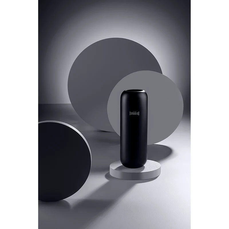 HIGH END Vase schwarz