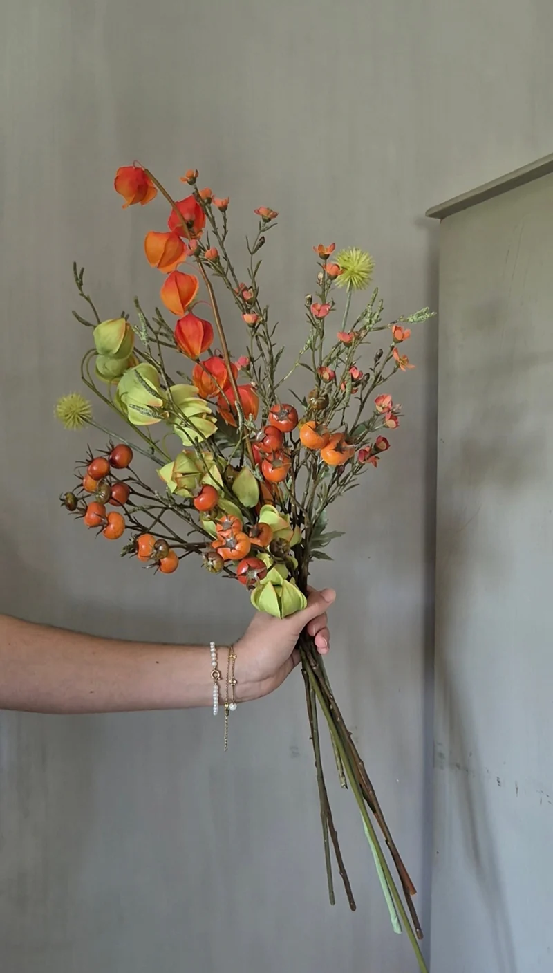 Hillary’s kunsttakken set physalis