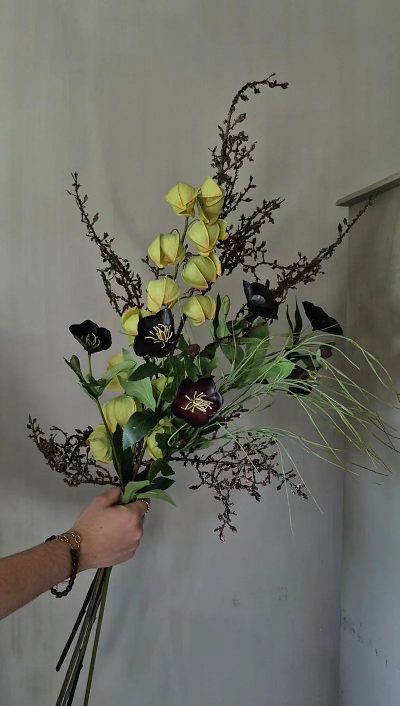 Hillary’s kunsttakken set helleborus