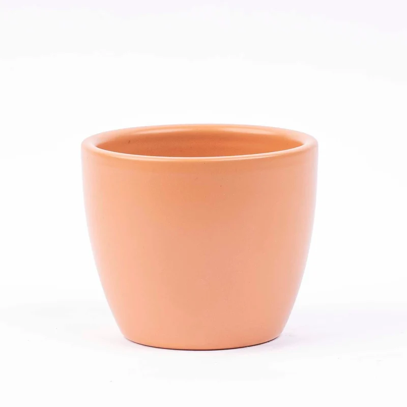 Toscana Matte - Mini Plant Pot - Boule Pot Terracotta - Ø 6 cm ↑ 6 cm