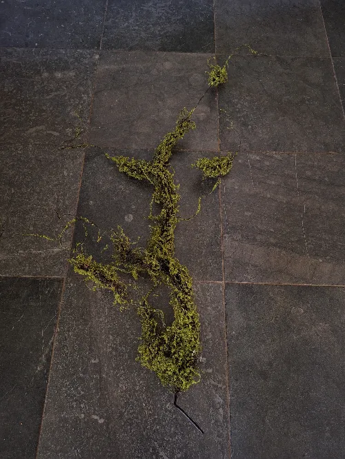 Mos kunsttak groen - 150 cm